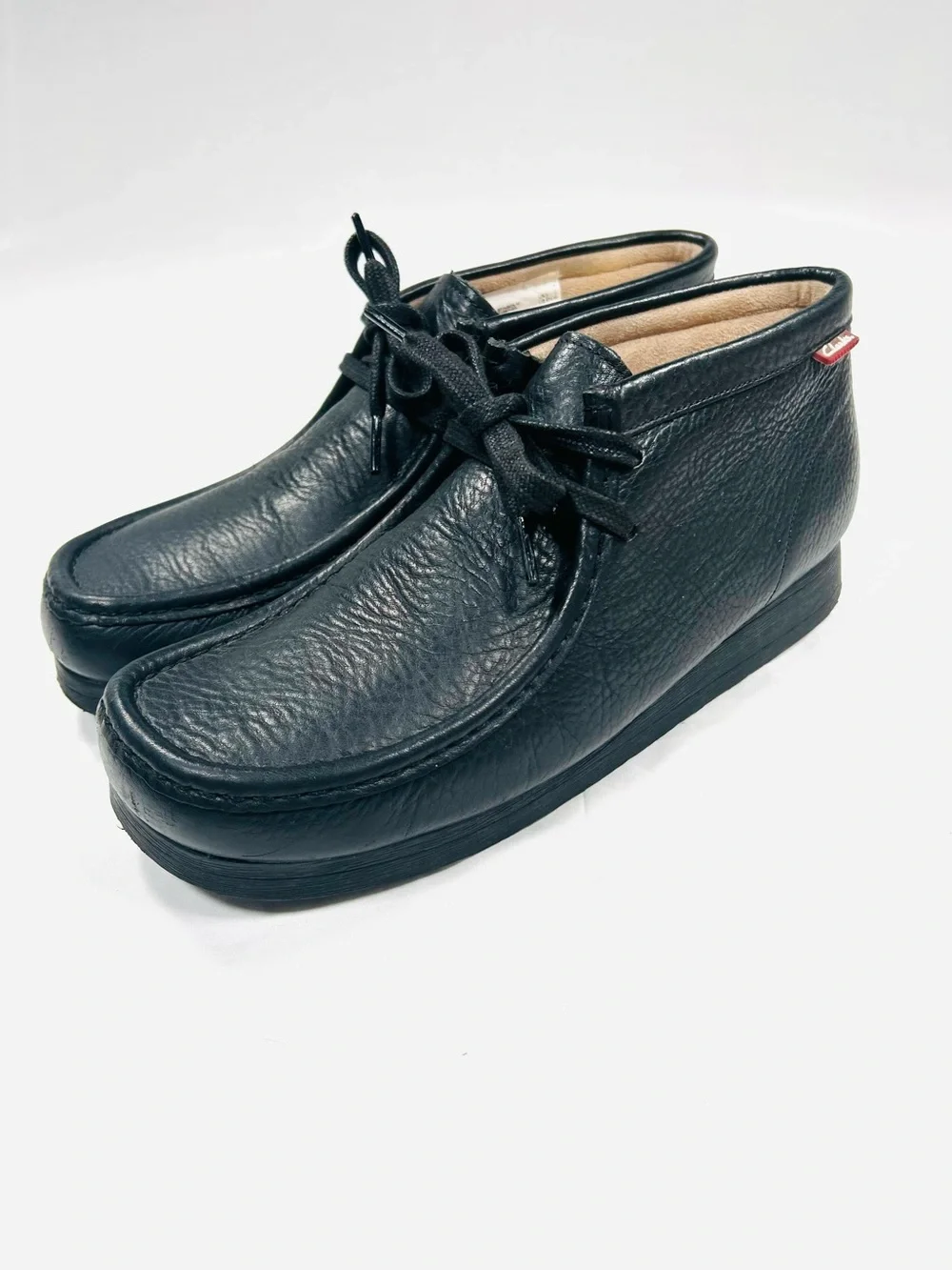 Clark’s Wallaston Men’s Leather Chukka Boots Wallabee-style